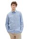 Tom Tailor Shirt with linen - blue (34724)