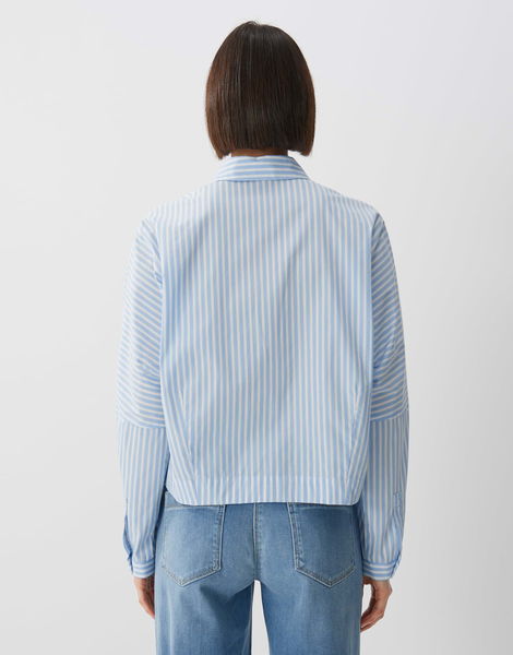 someday Cropped blouse - Zesto - blue (60025)
