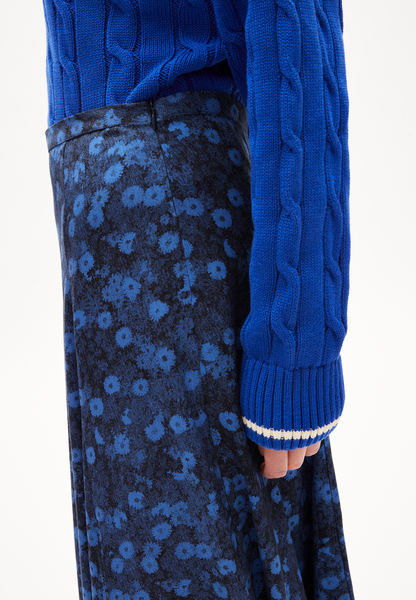 Armedangels Skirt - Mikasaami Milles Fleurs   - blue (1237)