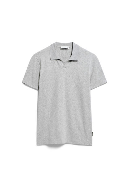 Armedangels Polo T-Shirt - Braan - gris (139)