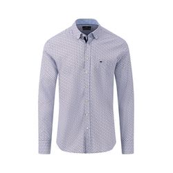 Fynch Hatton Hemd mit Button-Down-Kragen - blau (361)