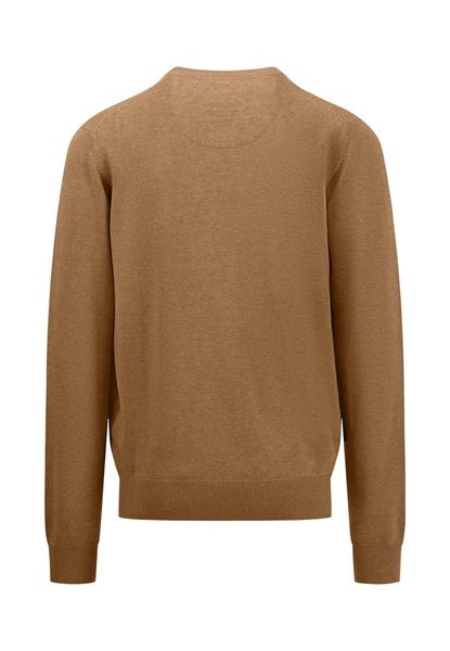 Fynch Hatton Soft fine knit sweater - brown (844)