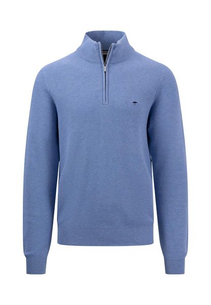 Fynch Hatton Textured knit jumper   - blue (604)