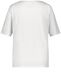 Samoon T-shirt avec imprimé sur le devant - blanc (09602)