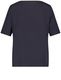 Samoon T-Shirt mit Frontprint - blau (08102)