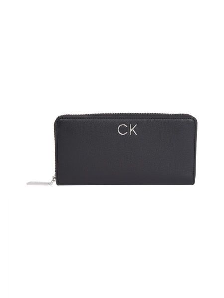 Calvin Klein Wallet with logo   - black (BEH)