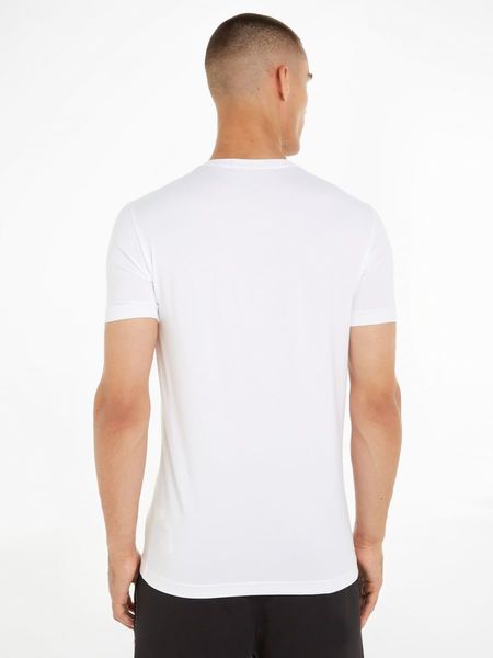 Calvin Klein Jeans T-shirt à col en V - blanc (YAF)