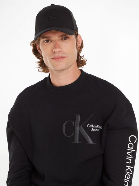 Calvin Klein Casquette Trucker en sergé - noir (BEH)