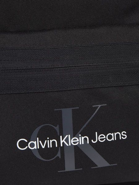 Calvin Klein Sac à dos rond avec logo - noir (BDS)