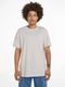 Calvin Klein Jeans Casual long cotton T-shirt - gray (PC8)