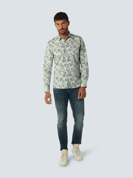 No Excess Shirt with all-over print - green/blue (153)