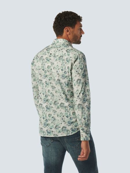 No Excess Shirt with all-over print - green/blue (153)