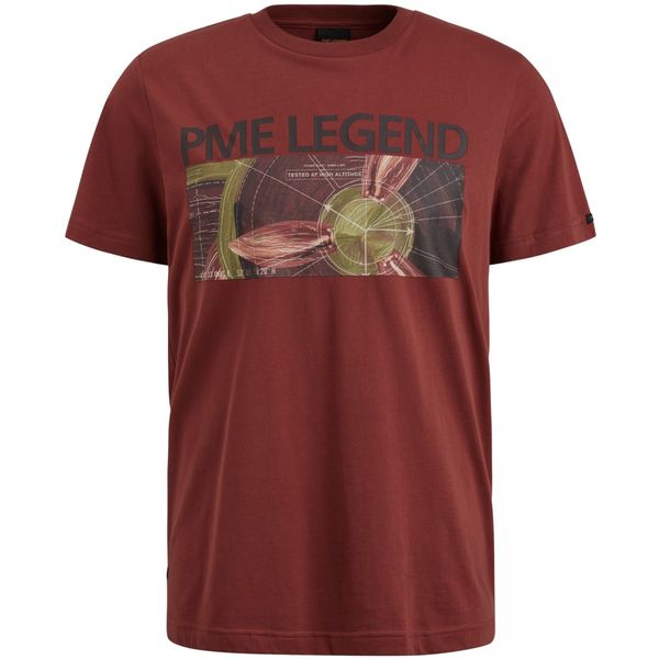 PME Legend T-Shirt aus Jersey - rot (Red)