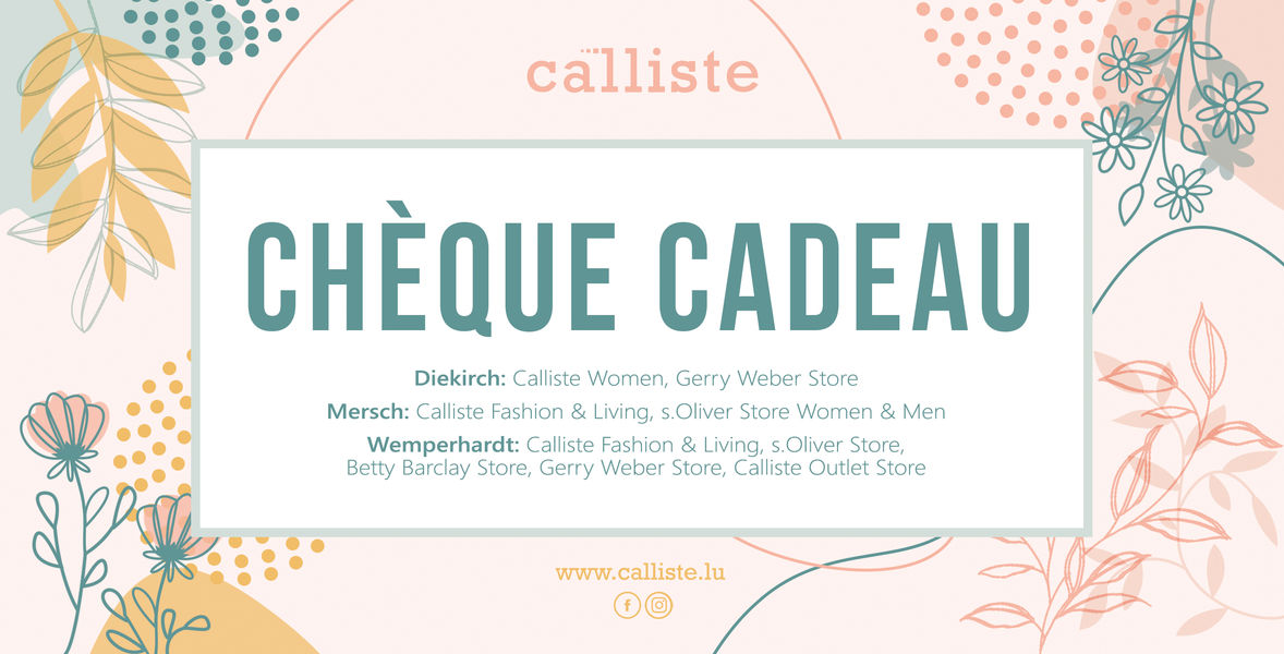 Calliste Chèque cadeau Calliste - orange/brun (01)