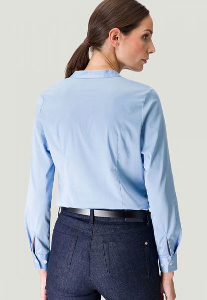 Zero Business-look blouse - blue (8153)