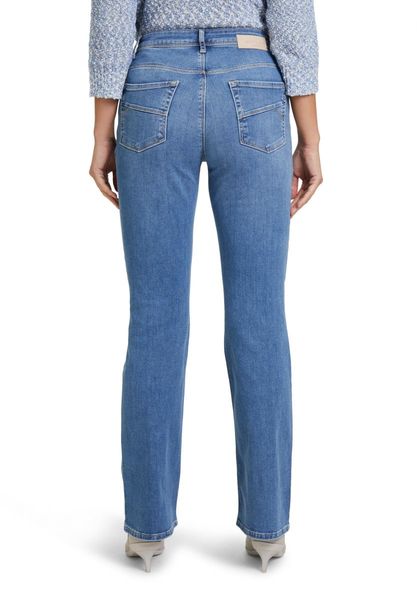 Betty & Co Flared Cut-Jeans - blau (8622)