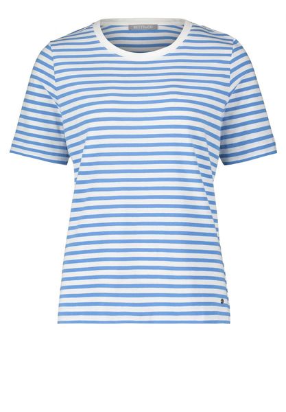 Betty & Co Basic Shirt - weiß/blau (1881)