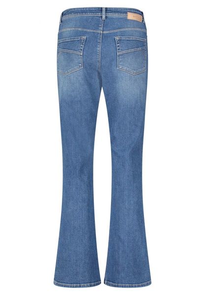 Betty & Co Flared Cut-Jeans - blau (8622)
