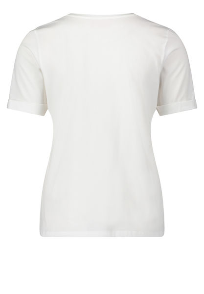 So Cosy Basic T-Shirt mit Aufdruck - weiß (1980)