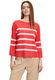 So Cosy Knitted sweater with 7/8 sleeves - red (4912)