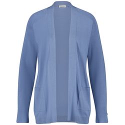 Gerry Weber Edition Offener Cardigan aus Feinstrick - blau (80946)