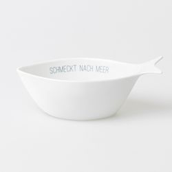 Räder Fish-shaped bowl (19x10.6x7cm) - white (0)