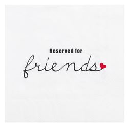 Räder Napkins (33x33cm) - white (0)