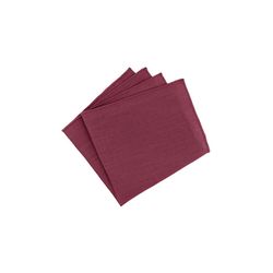 Mr. Célestin Pocket square - Fine Linen - purple/red (Petal)
