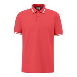 s.Oliver Red Label Polo shirt with contrast detail - red (2507)