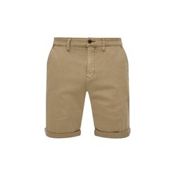 Q/S designed by Bermuda shorts in stretch cotton - brown (8235)