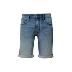 Q/S designed by Denim shorts with fixed cuff - blue (55Z9)