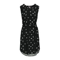 Q/S designed by Dress with all-over print - black (99A1)