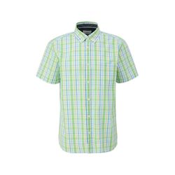 s.Oliver Red Label Short-sleeved shirt with breast pocket  - green (70N1)