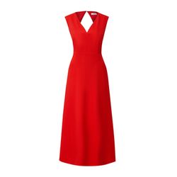s.Oliver Black Label Maxi-Kleid aus Leinenmix - rot (3062)