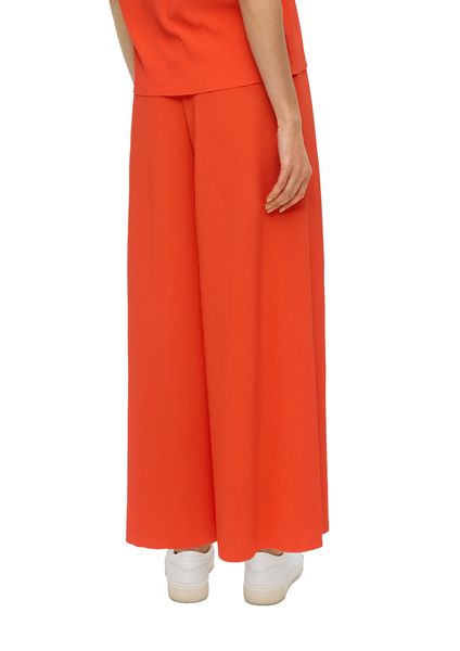 s.Oliver Red Label Regular : Culottes plissées en jersey  - orange (2590)