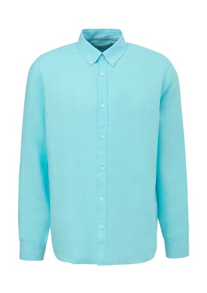 s.Oliver Red Label Linen shirt  - blue (6040)