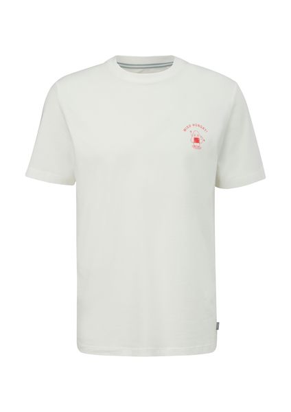 s.Oliver Red Label T-shirt with graphic print - white (01D2)