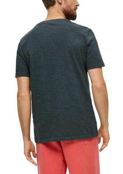 s.Oliver Red Label Jerseyshirt mit Labelprint  - grau (95D1)