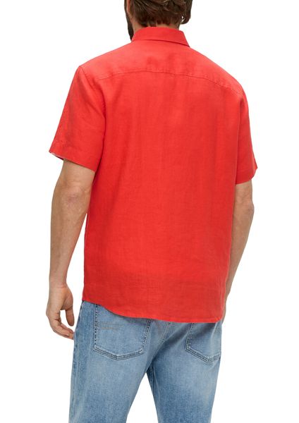 s.Oliver Red Label Chemise à manches courtes en lin  - rouge (2507)