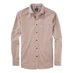 Olymp Casual shirt - red/brown (20)