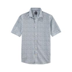 Olymp Regular fit: chemise à manches courtes - bleu (00)