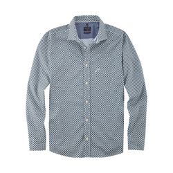 Olymp Regular fit: casual shirt - blue (18)