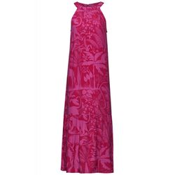Street One Maxi dress with print - pink (24884)