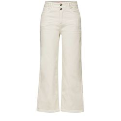 Street One 7/8 culotte jeans - beige (15869)