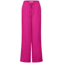 Street One Muslin trousers - pink (15755)
