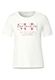 Cecil T-Shirt mit Wording Print - weiß (33474)