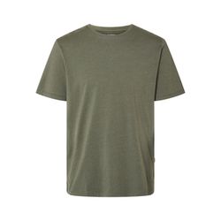 Selected Homme T-shirt en coton flammé - vert (178191011)