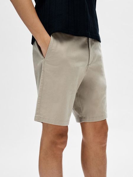Selected Homme Regular Fit: Shorts - grau (179112)