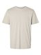 Selected Homme T-shirt en coton flammé - brun (187822004)