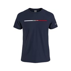 Tommy Jeans T-Shirt en coton bio à drapeau -  (C1G)